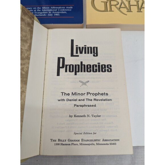 Billy Graham Paperback Books Lot of 5 Read Description for Titles - Picture 6 of 8